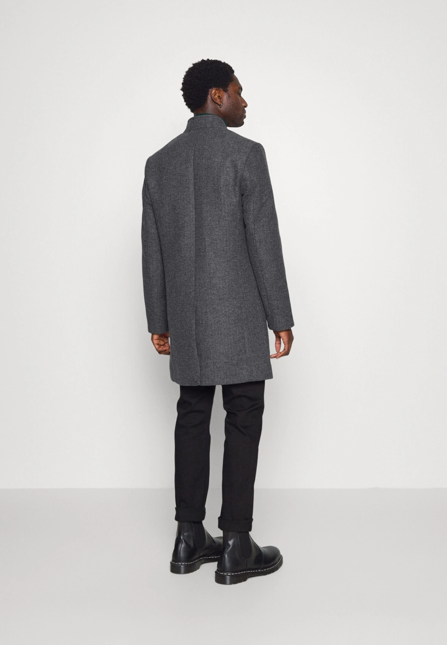 TOM TAILOR Denim Classic Coat - Dark Grey 5 TOM TAILOR Denim Classic Coat - Dark Grey - Image 3