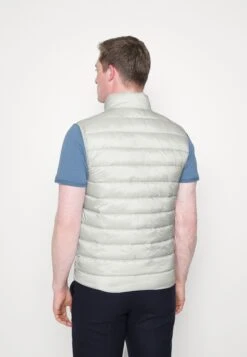 Tom Tailor Waistcoat - Rough Grey -Stock X 78f016a4a98f452799ce5f7db35c2887