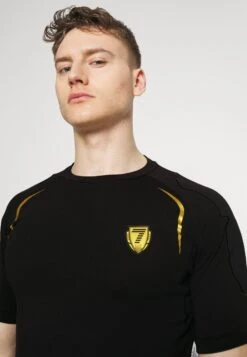 EA7 Emporio Armani Train Soccer M Tee - Print T-Shirt - Black -Stock X 7935e3cec05a4259878f344c1a312b4e