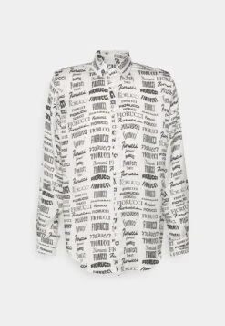 FIORUCCI All Over Logo Classic Unisex - Button-Down Blouse - White -Stock X 79731fdc14764565af203d3d061914d5