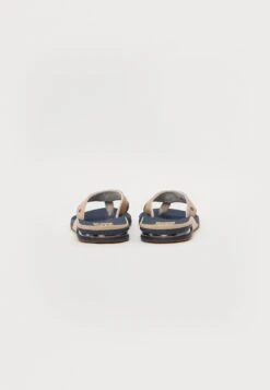 Reef FANNING - T-bar Sandals - Tan/navy/tan -Stock X 79c64b44fc764423b805fbc3a6e49e71