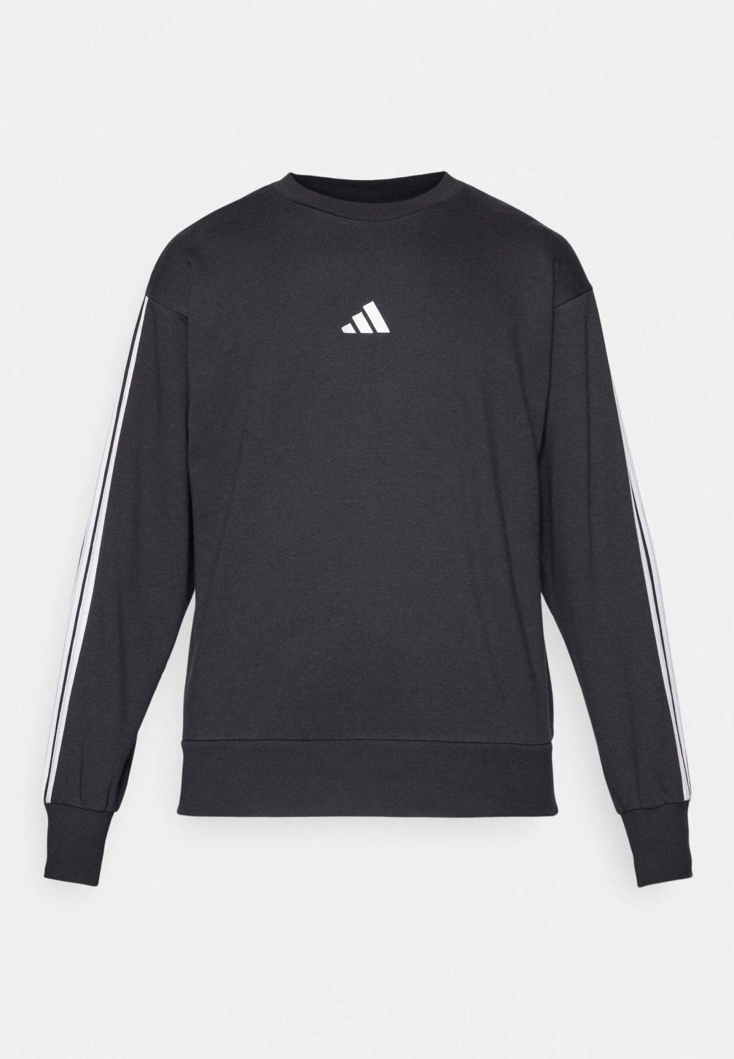 Adidas Sportswear ESSENTIALS 3-STRIPES - Sweatshirt - Medium Grey Heather Black 9 Adidas Sportswear ESSENTIALS 3-STRIPES - Sweatshirt - Medium Grey Heather Black - Image 7