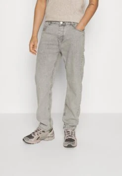 BRAVE SOUL Straight Leg Jeans - Grey Acid