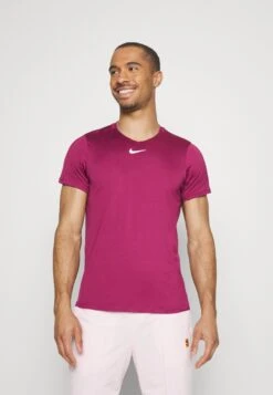 Nike Performance Sports T-Shirt - Rosewood/White