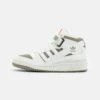 Adidas Originals Forum Mid Unisex - High-Top Trainers - Offwhite/Footwear White/Orbit Green