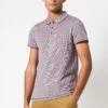 French Connection Birdseye Short Sleeve With Tipping - Polo Shirt - Bordx Brdseye Dk Nvy -Stock X 7b0355e2eef944ae904330a124369702
