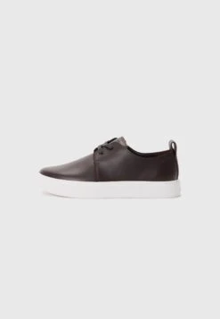 Calvin Klein HYBRID CLEAN CUP DERBY - Lace-ups - Bordeaux