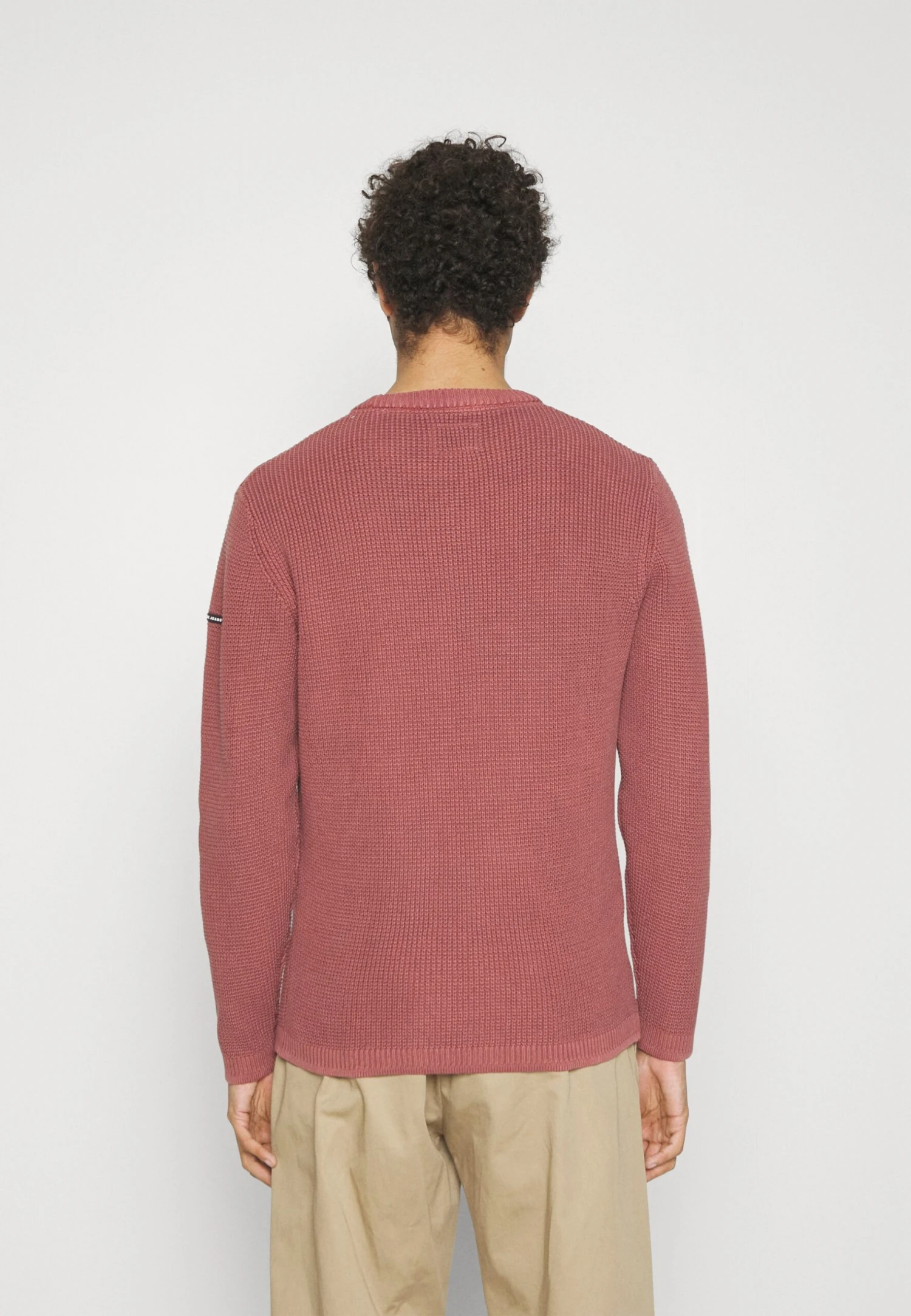Pepe Jeans Dean Crew Neck - Jumper - Crushed Berry 5 Pepe Jeans Dean Crew Neck - Jumper - Crushed Berry - Image 3