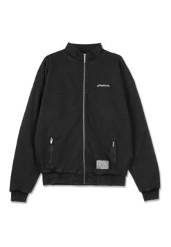 Pegador SHELBY DOUBLE LAYER TRACK JACKET - Zip-up Sweatshirt - Vintage Black -Stock X 7c87633272ce4280bf3cb78f512db6a0