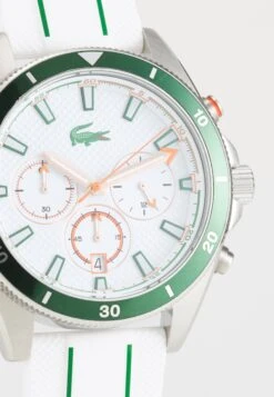 Lacoste MAINSAIL - Chronograph Watch - White/green -Stock X 7d0fcab5368e44b2b5feab60cdfed53d