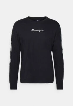 Champion Long Sleeve Crewneck - Long Sleeved Top - Black -Stock X 7d93d36d87ef4c6f949e7ae2cd303a63