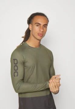 POC Pure- Long Sleeved Top - Epidote Green/Sylvanite Grey -Stock X 7da9038a151343799eeb7cfa5d178474