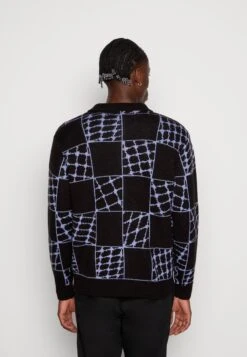 Obey Clothing Dryden Cardigan - Cardigan - Black Multi -Stock X 7dc548e2f69b4bb09a5dbad5ef4fd38b