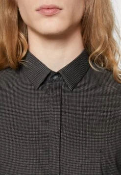 Stain Shield Dobby Eslim Shirt - Formal Shirt - Ck Black -Stock X 7dcccbc799234f8e8d55e5178561dfa2