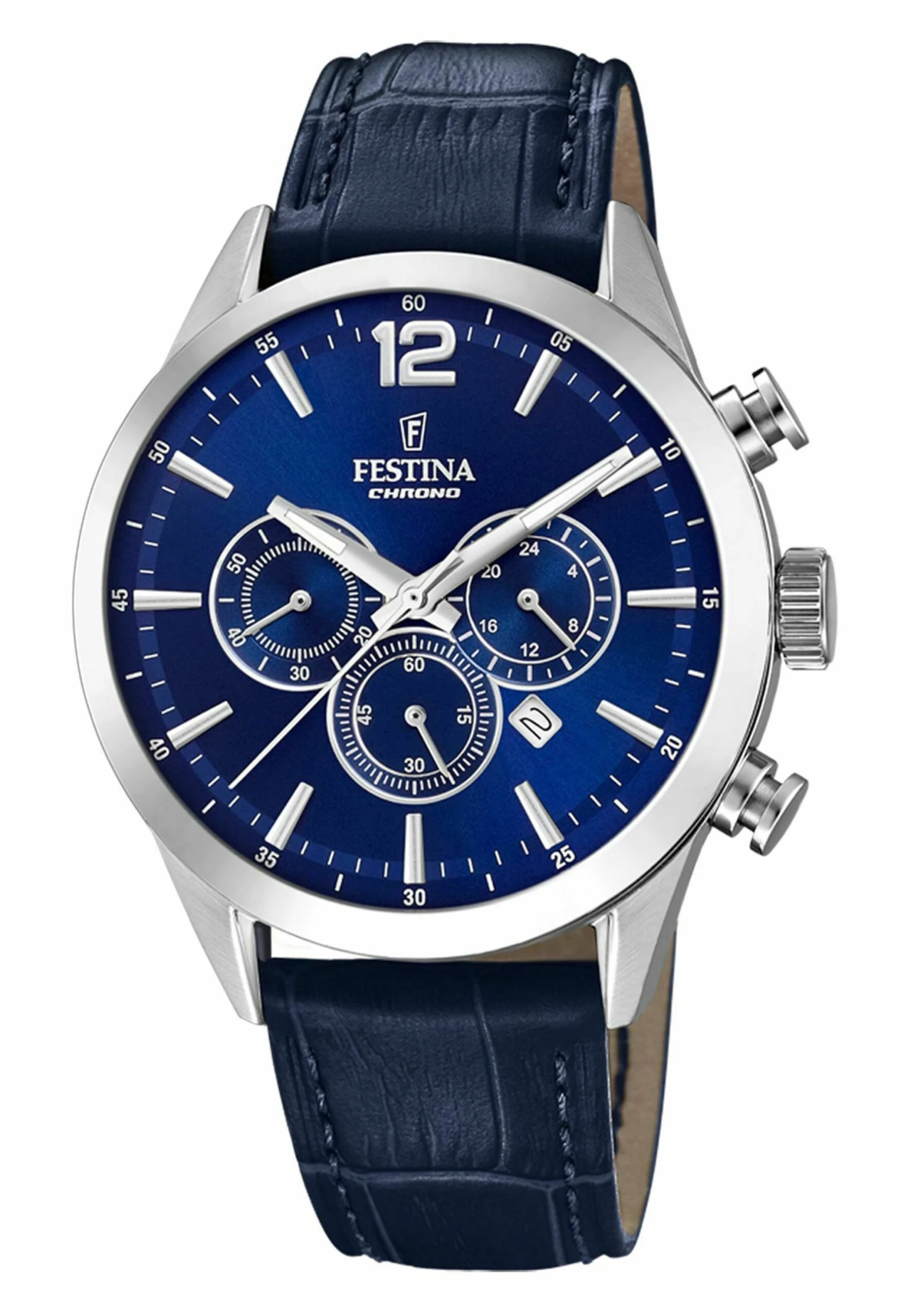 Festina Timeless- Chronograph Watch - Blue 4 Festina Timeless- Chronograph Watch - Blue - Image 2