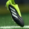 ADIDAS PERFORMANCE COPA PURE III ELITE LACELESS FIRM GROUND FOOTBALL BOOTS - Firm-ground Football Boots - Core Black/footwear White/lucid Lemon