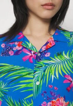 YOURTURN Unisex - Button-Down Blouse - Blue -Stock X 7e0267c027e44c798b22ebbdf4937249