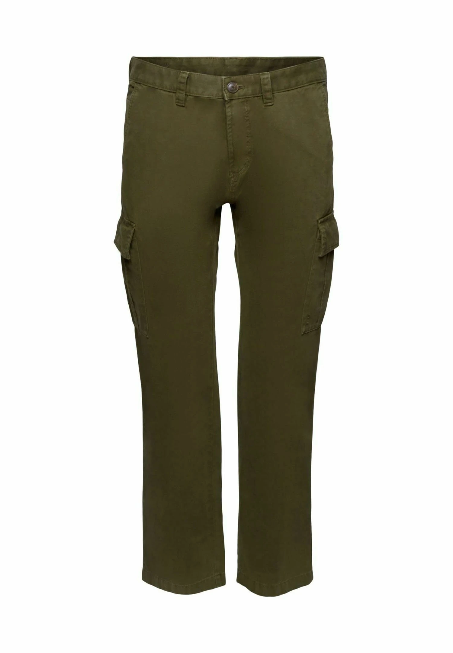 ESPRIT Cargo Trousers - Dark Khaki 7 ESPRIT Cargo Trousers - Dark Khaki - Image 5