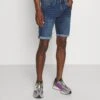 Indicode Jeans Kaden - Denim Shorts - Medium Indigo -Stock X 7e6e3deb0a2a4706a7de285bb22a6996