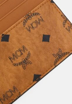 MCM Visetos Original Card Case Mini - Wallet - Cognac -Stock X 7ea799f07ac14636ada06e0c4c552a1f