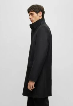 Boss H-Jared-Standup-234 - Classic Coat - Black One -Stock X 7ea937e528fa4308ad62bc6a192a97b7