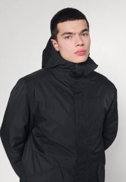 Cleptomanicx Jaybee - Winter Coat - Black -Stock X 7ed6ce086e80490bbee3ec3a759d75f5