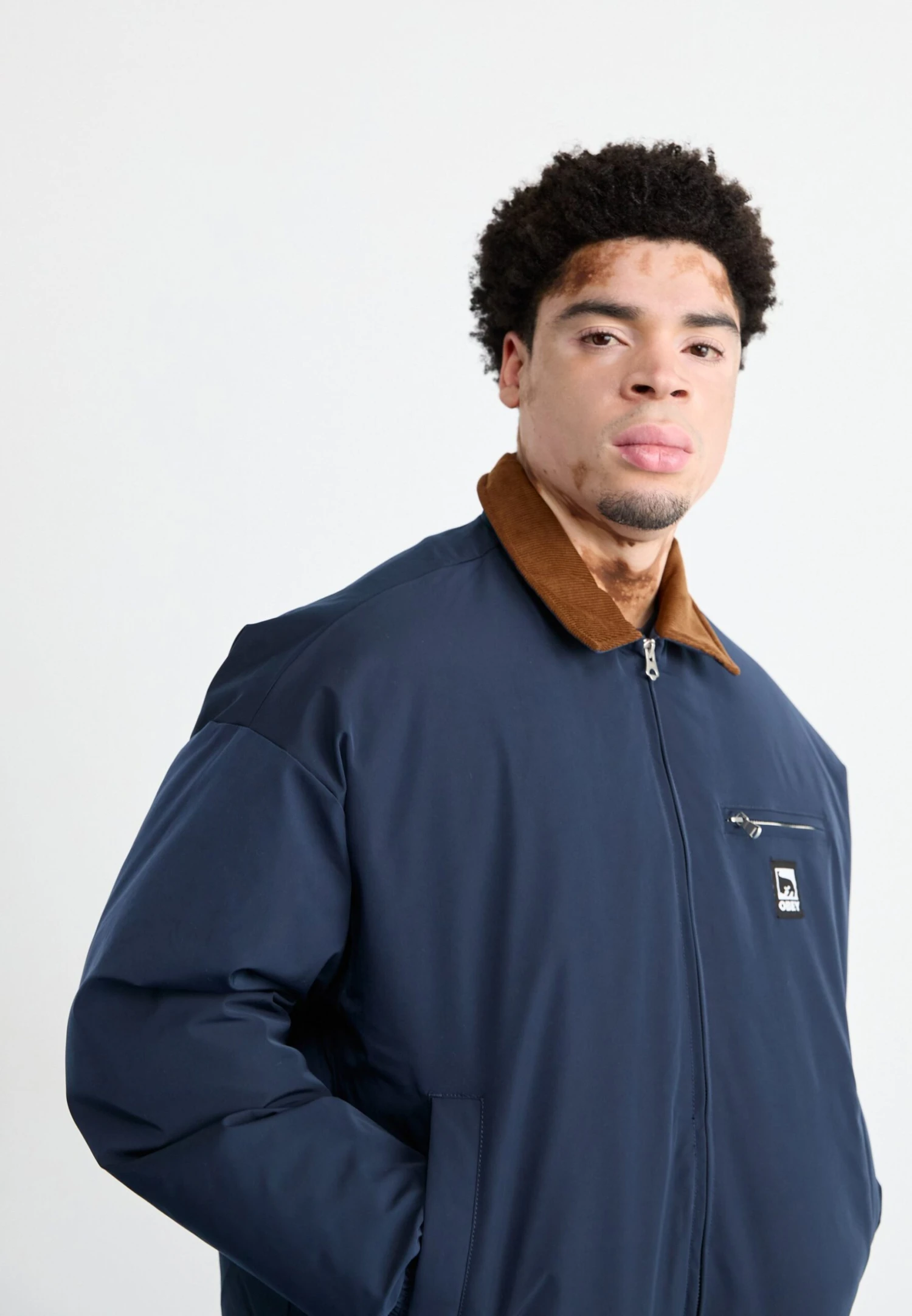 Obey Clothing ELYSIAN JACKET - Light Jacket - Dark Navy 7 Obey Clothing ELYSIAN JACKET - Light Jacket - Dark Navy - Image 5