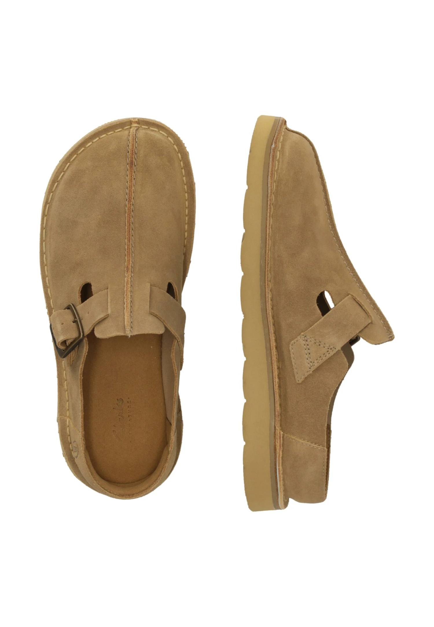 Clarks SOLSBURY - Mules - Dark Sand Suede 5 Clarks SOLSBURY - Mules - Dark Sand Suede - Image 3