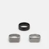 Jack & Jones Jacplate 3 Pack - Ring - Black -Stock X 7fa76ee621af42a59ce6aa926d650497