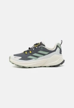 Adidas TERREX NATIONAL GEOGRAPHIC TRAILMAKER 2.0 GORE-TEX® HIKING - Hiking Shoes - Carbon/silver Green/orbit Grey