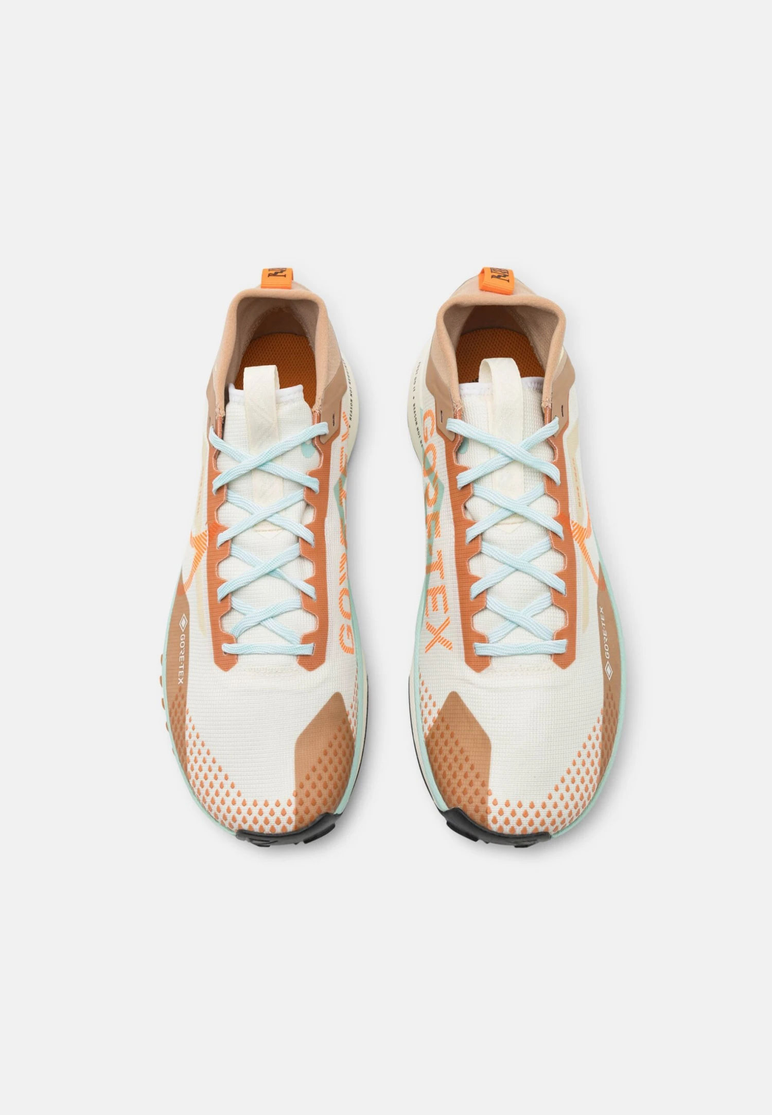 Nike Performance React Pegasus 4 Gtx Unisex - Trail Running Shoes - Pale Ivory/Bright Mandarin/Sail/Jade Ice/Black/Amber Brown 6 Nike Performance React Pegasus 4 Gtx Unisex - Trail Running Shoes - Pale Ivory/Bright Mandarin/Sail/Jade Ice/Black/Amber Brown - Image 4