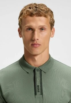 Boss Polo Shirt - Open Green Eighteen -Stock X 802ab63a25784bb5865938cac6436f75