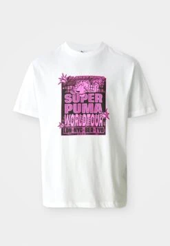 Puma GRAPHIC SUPER WORLD TOUR RELAXED - Print T-shirt - Black -Stock X 8056d2f2a48947779eb11d28c786aef9
