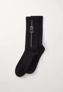 EA7 Emporio Armani TRAIN SOCKS UNISEX 2 PACK - Socks - Nero