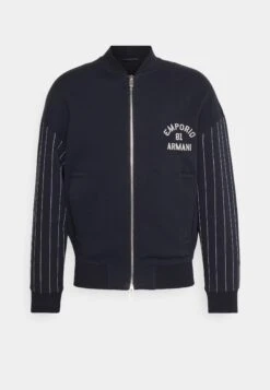 Emporio Armani Zip-Up Sweatshirt - Japan Denim -Stock X 815a41c5b049429aa727787ccb02513c