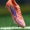 ADIDAS PERFORMANCE F50 LEAGUE SOFT GROUND FOOTBALL BOOTS - Soft-ground Football Boots - Beam Orange/lucid Blue/footwear White