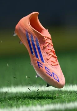 ADIDAS PERFORMANCE F50 LEAGUE SOFT GROUND FOOTBALL BOOTS - Soft-ground Football Boots - Beam Orange/lucid Blue/footwear White