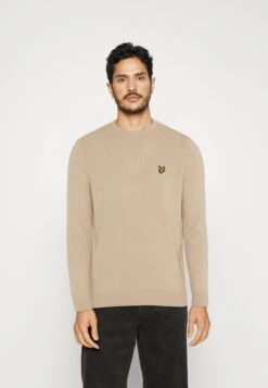 Lyle & Scott Crew Neck Jumper - Jumper - Sesame