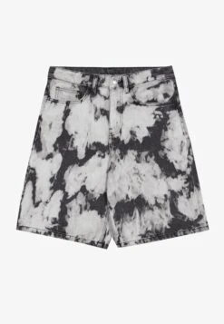 YOURTURN Unisex - Denim Shorts - Black Denim -Stock X 822620e1fd364480a3d07154b4b3c5c3