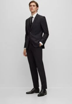 Boss H Lenon Mm - Suit Trousers - Black One -Stock X 82b469ef5d1345cc82a2c49fca6b1ced