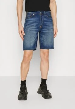 Evisu Graffiti Daruma- Denim Shorts - Indigo -Stock X 82cd0a7b82304bd5b7b6b9136125ef14