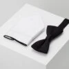 Only & Sons Onsted Bow Tie Set - Pocket Square - Black -Stock X 83e538b45d1e4356a2c23d840d54a66b