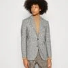 Pier One Blazer Jacket - Grey -Stock X 83f99c20be76451ea58930417bfffe46