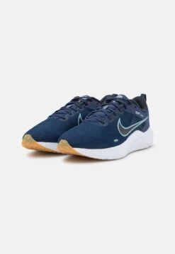Nike Performance Downshifter 12 - Neutral Running Shoes - Midnight Navy/Worn Blue/Dark Obsidian/Pure Platinum/Gum Light Brown -Stock X 842c2b5e353e48f8b5425c6793dc42f1