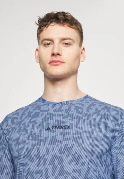 ADIDAS PERFORMANCE Trail - Long Sleeved Top - Blue Dawn/Wonder Steel -Stock X 84321cdd0da2479a9d5d6a3a1e78dd4c