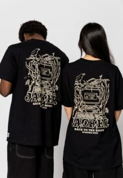 No Signal Unisex - Print T-Shirt - Black