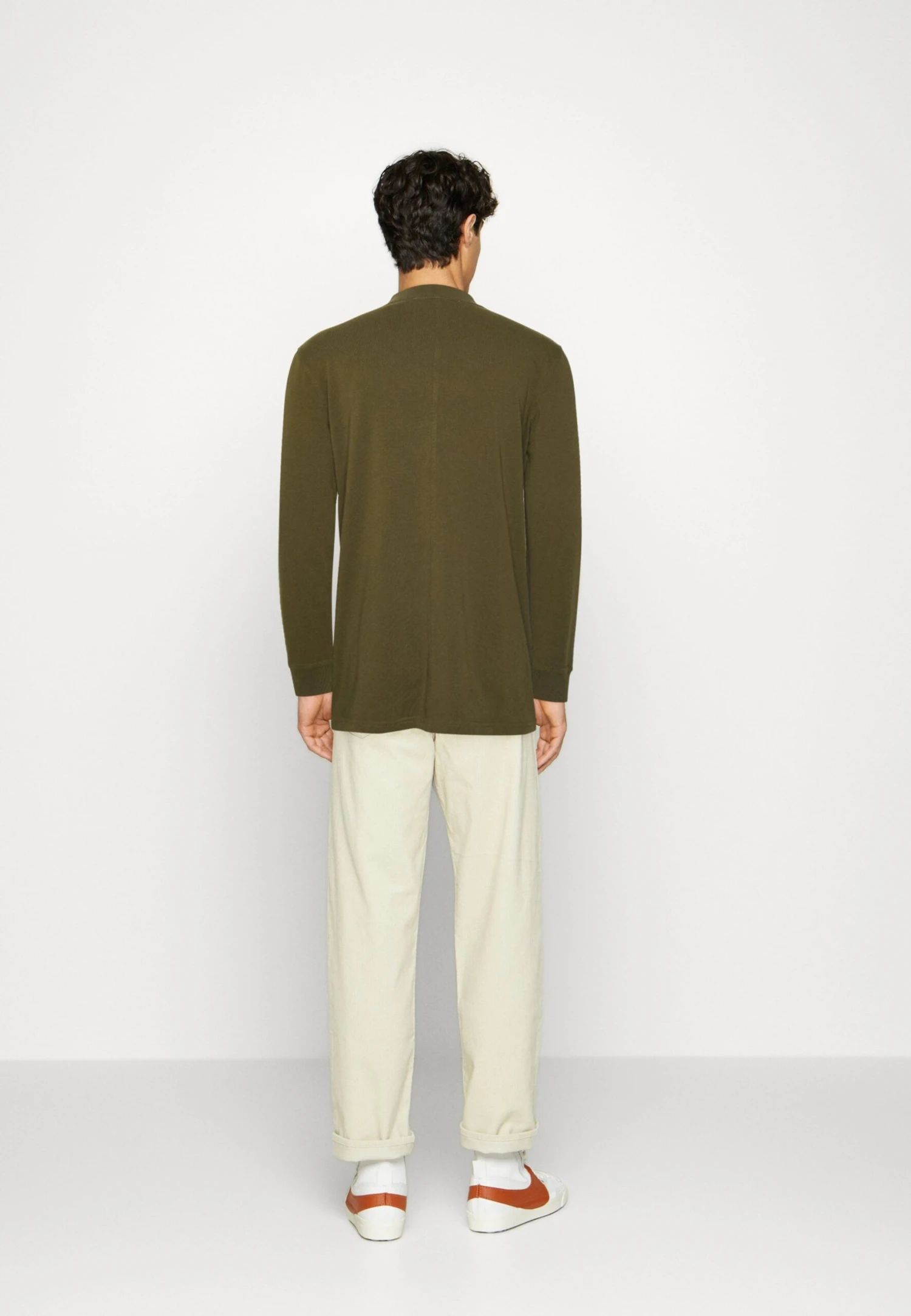 SAMSØE SAMSØE Norsbro - Long Sleeved Top - Dark Olive 5 SAMSØE SAMSØE Norsbro - Long Sleeved Top - Dark Olive - Image 3