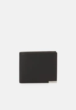 Calvin Klein Modern Plaque Bifold Coin Unisex - Wallet - Black