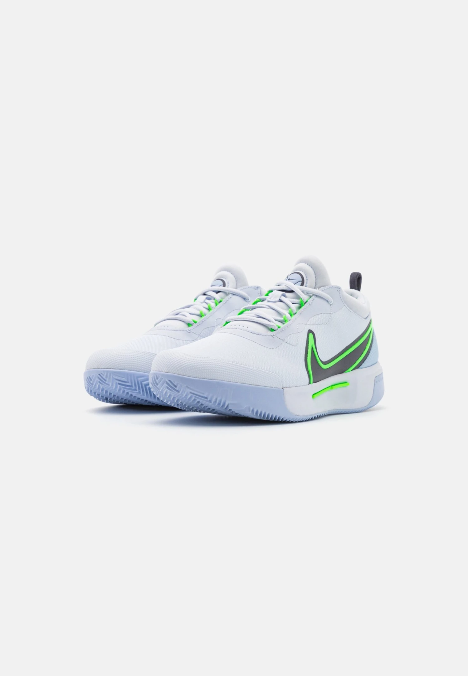 Nike Performance Court Zoom Pro Clay - Clay Court Tennis Shoes - Football Grey/Green Strike/Gridiron 4 Nike Performance Court Zoom Pro Clay - Clay Court Tennis Shoes - Football Grey/Green Strike/Gridiron - Image 2