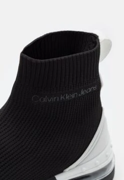 Calvin Klein Jeans Sporty Run Comfair - High-Top Trainers - Black/White -Stock X 859274302086422e8e0629e16f47fc44